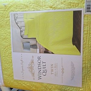 Lime Green Quilt Twin